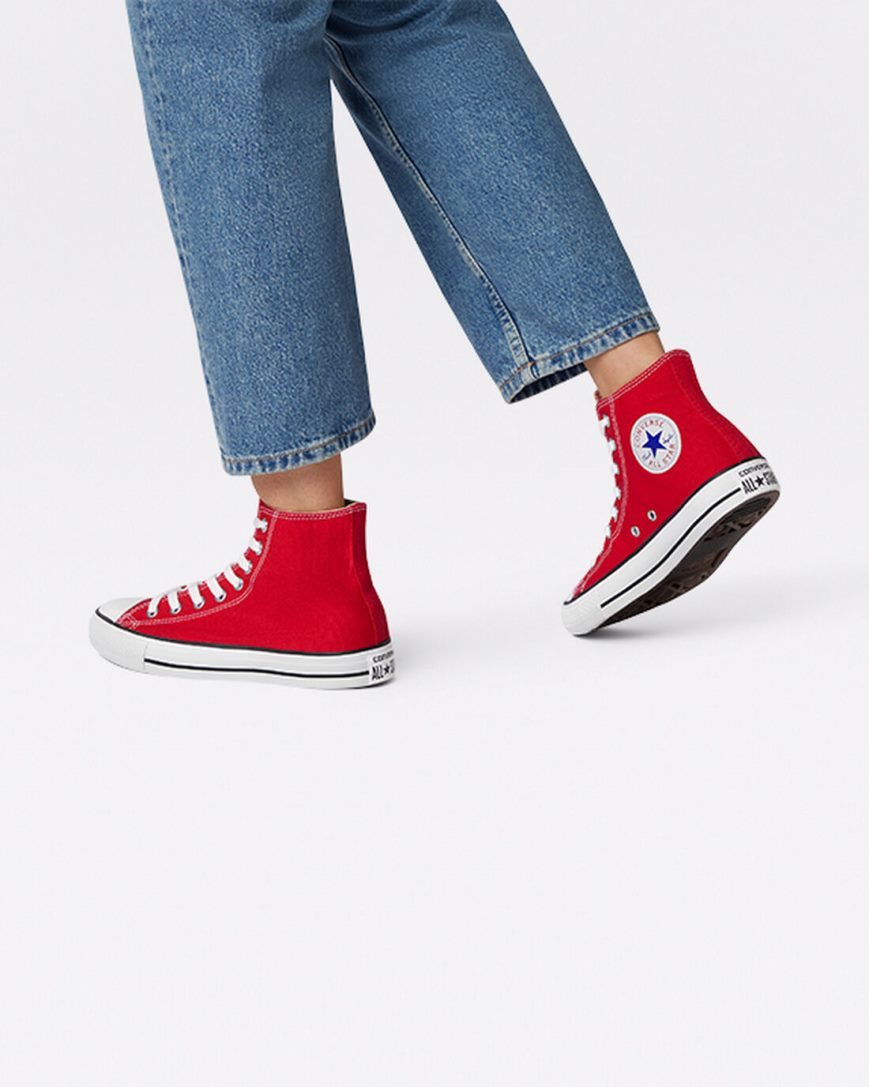 Tenisky Vysoke Converse Chuck Taylor All Star Klasické Damske Červené | SK BQ11RH6